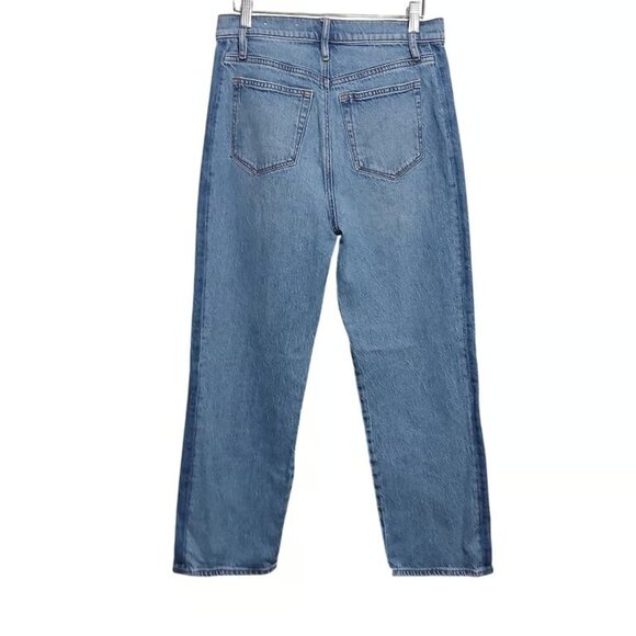 LOFT Denim - LOFT The Straight Jeans Women's Size 27 4 Light Wash Denim Casual Everyday